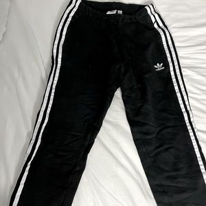 Adidas black joggers